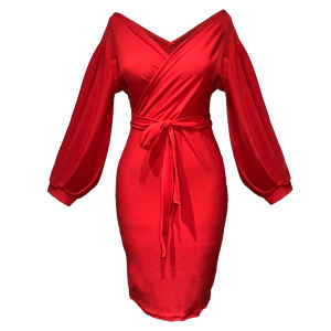 معرفی انواع مدل لباس مجلسی قرمز